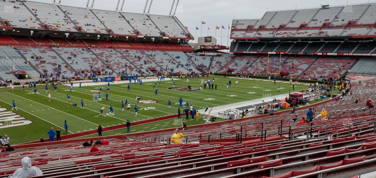 Williams-Brice Stadium - Section 1 Seat View
