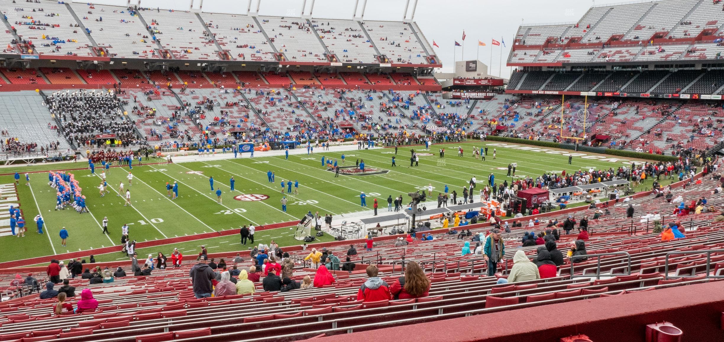 Williams-Brice Stadium - Section 102 Seat View