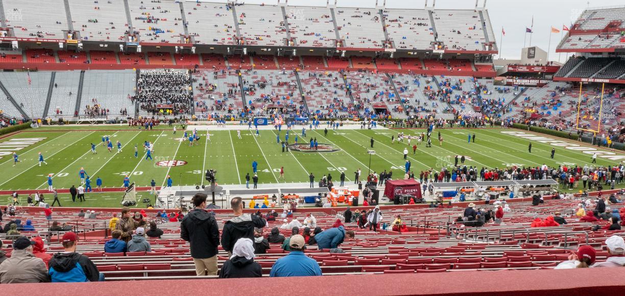 Williams-Brice Stadium - Section 104 Seat View