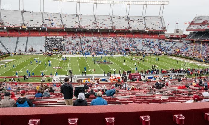 Williams-Brice Stadium - Section 104 Seat View