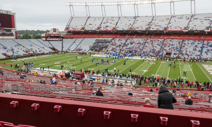 Williams-Brice Stadium - Section 107 Seat View