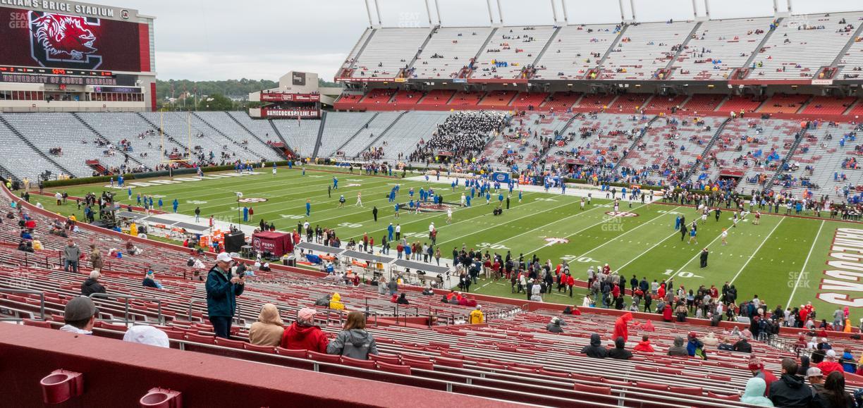 Williams-Brice Stadium - Section 108 Seat View