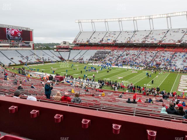 Williams-Brice Stadium - Section 108 Seat View