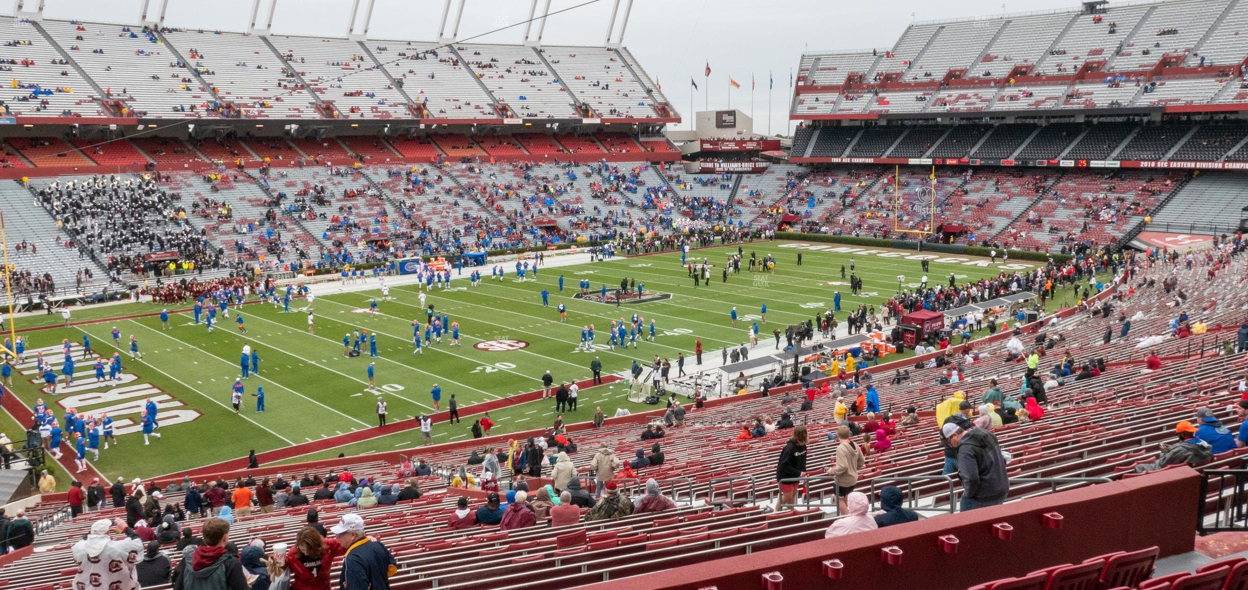 Williams-Brice Stadium - Section 201 Seat View