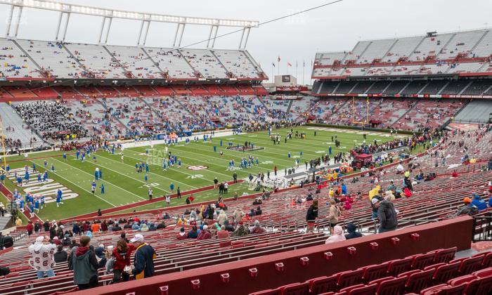 Williams-Brice Stadium - Section 201 Seat View