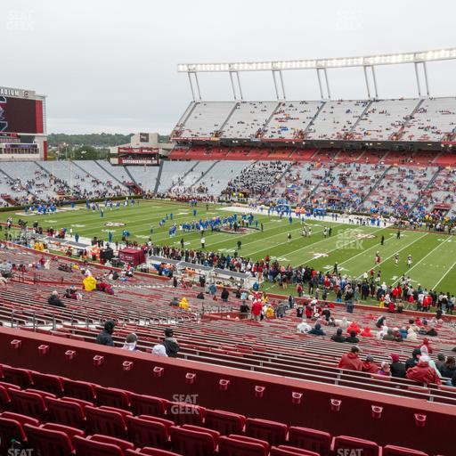 Williams-Brice Stadium - Section 208 Seat View