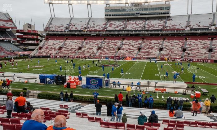Williams-Brice Stadium - Section 22 Seat View