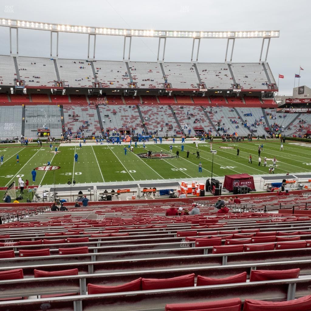 Williams-Brice Stadium - Section 4 Seat View