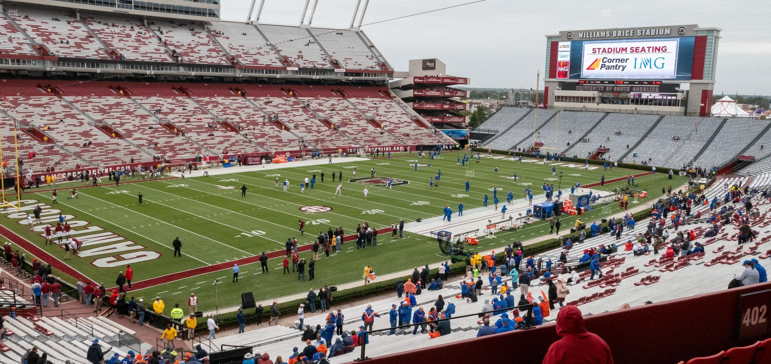 Williams-Brice Stadium - Section 401 Seat View