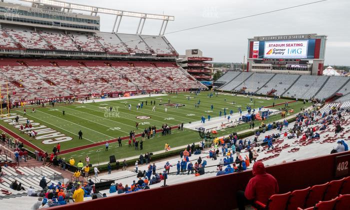 Williams-Brice Stadium - Section 401 Seat View