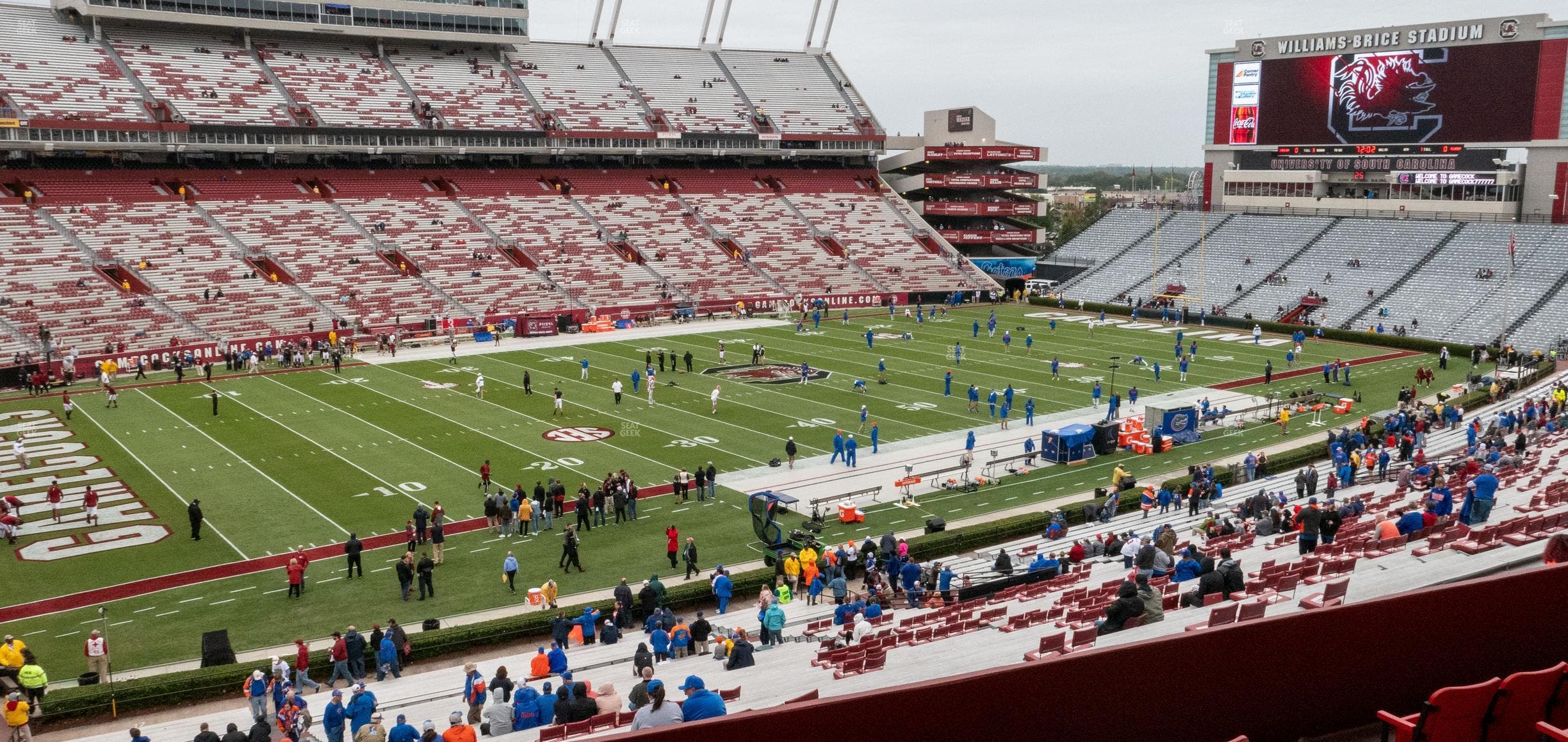 Williams-Brice Stadium - Section 402 Seat View