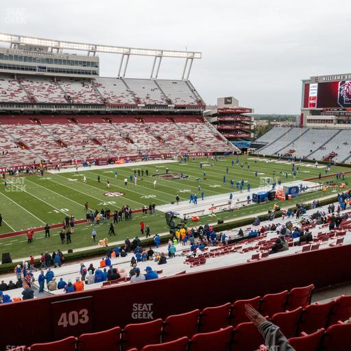 Williams-Brice Stadium - Section 402 Seat View