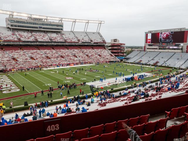 Williams-Brice Stadium - Section 402 Seat View
