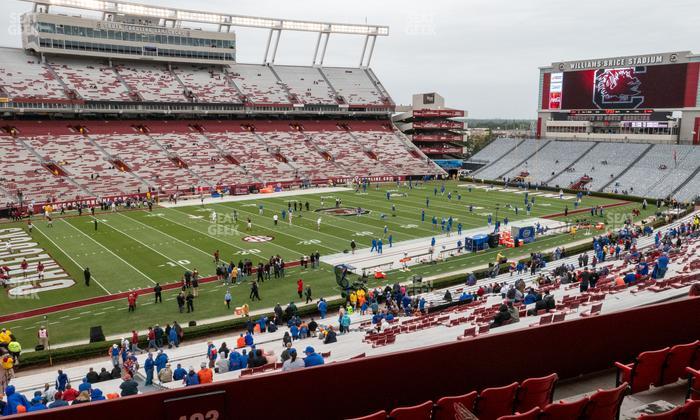 Williams-Brice Stadium - Section 402 Seat View