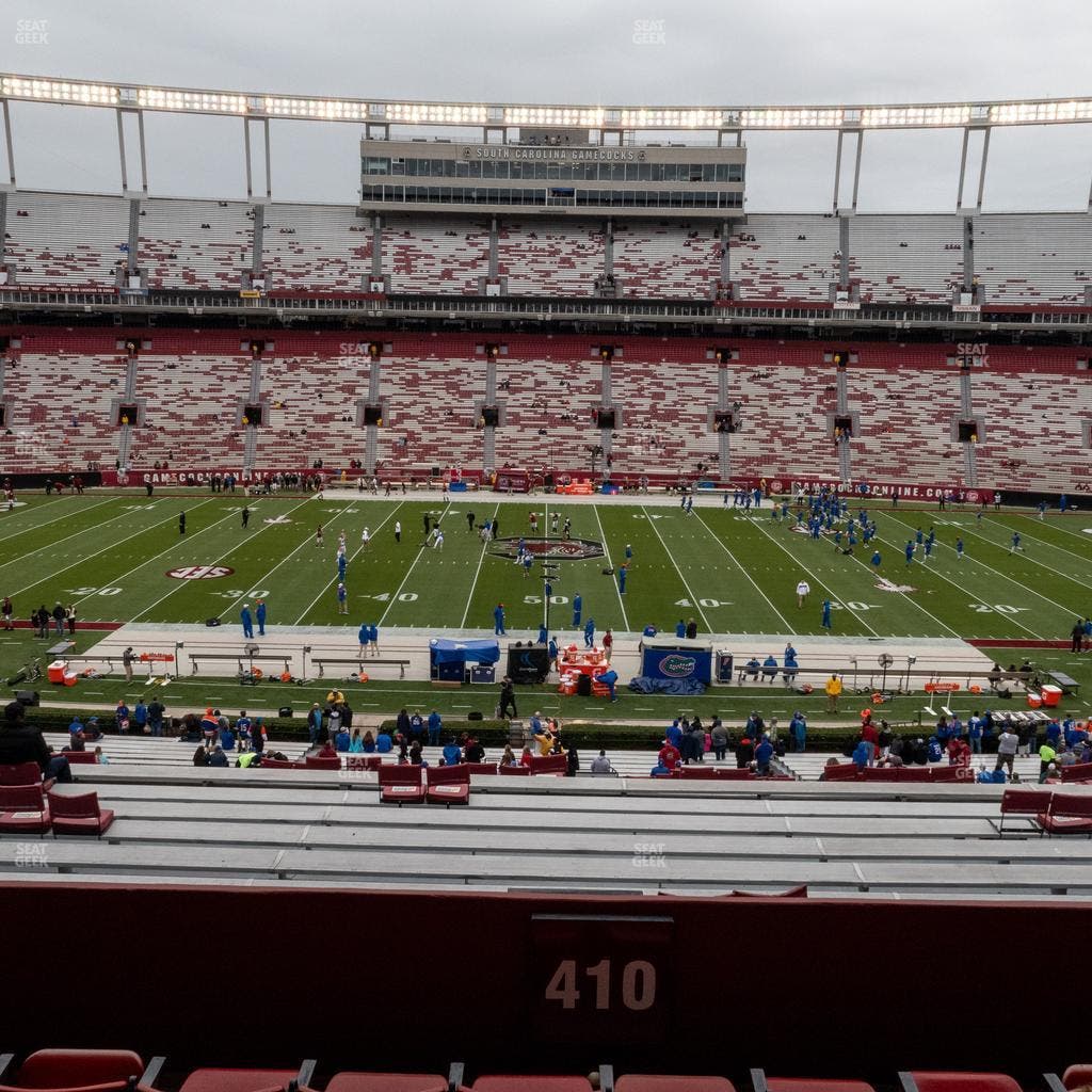 Williams-Brice Stadium - Section 406 Seat View