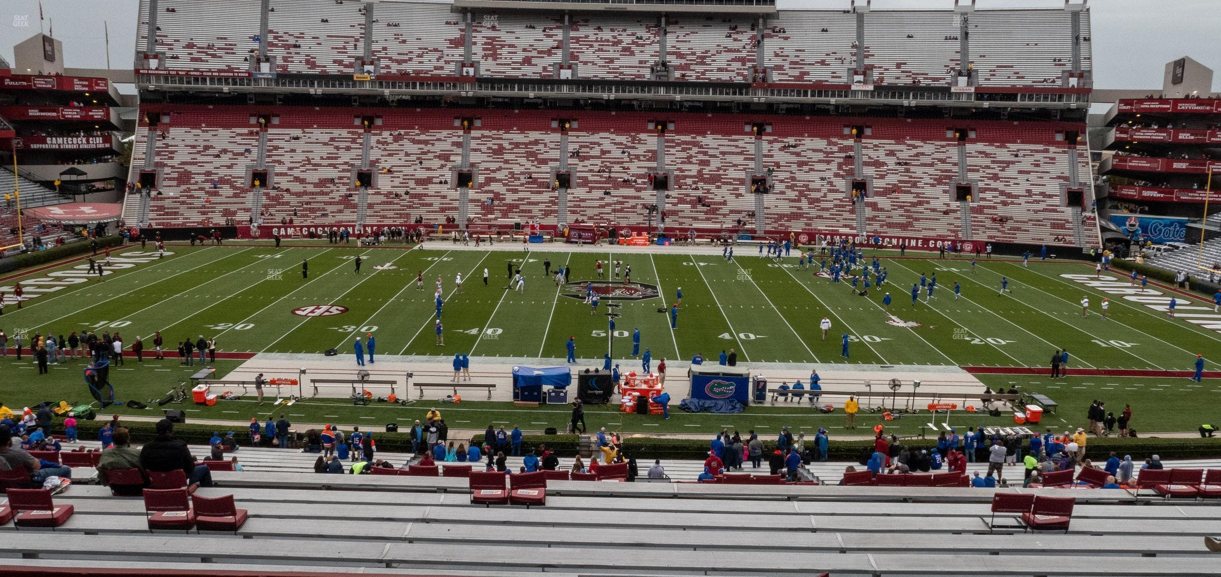 Williams-Brice Stadium - Section 406 Seat View