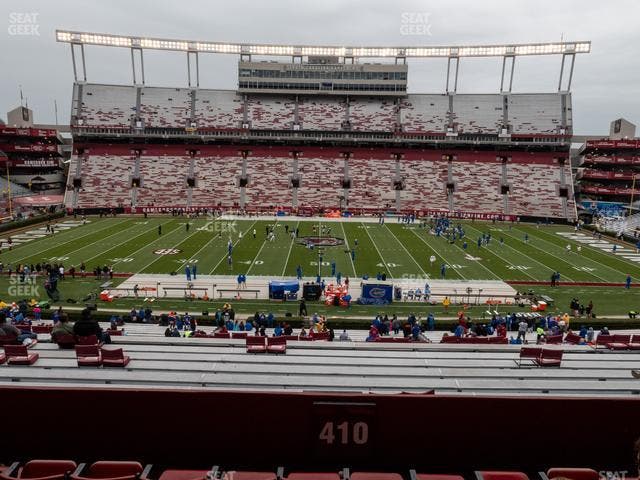 Williams-Brice Stadium - Section 406 Seat View