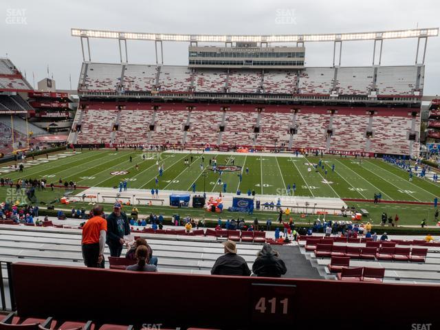 Williams-Brice Stadium - Section 408 Seat View