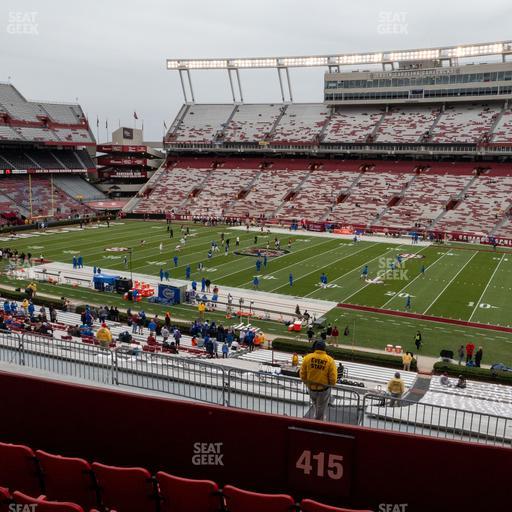 Williams-Brice Stadium - Section 410 Seat View