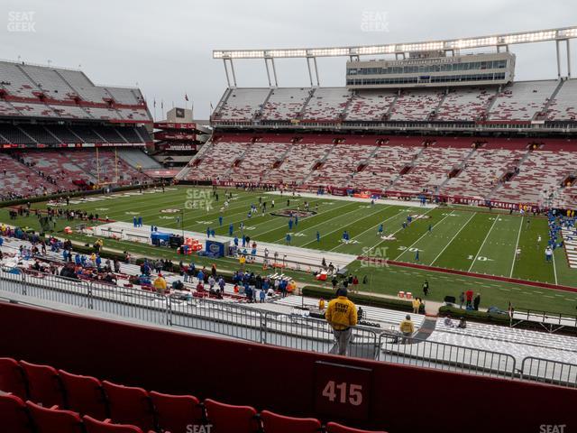 Williams-Brice Stadium - Section 410 Seat View