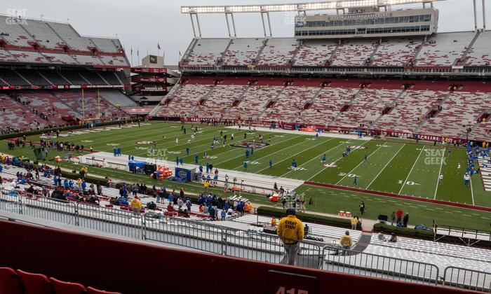 Williams-Brice Stadium - Section 410 Seat View