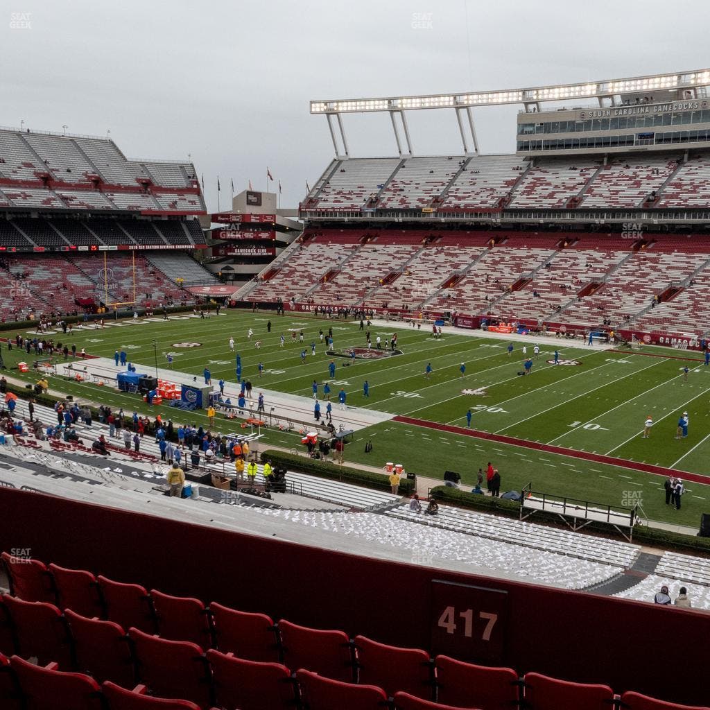 Williams-Brice Stadium - Section 411 Seat View