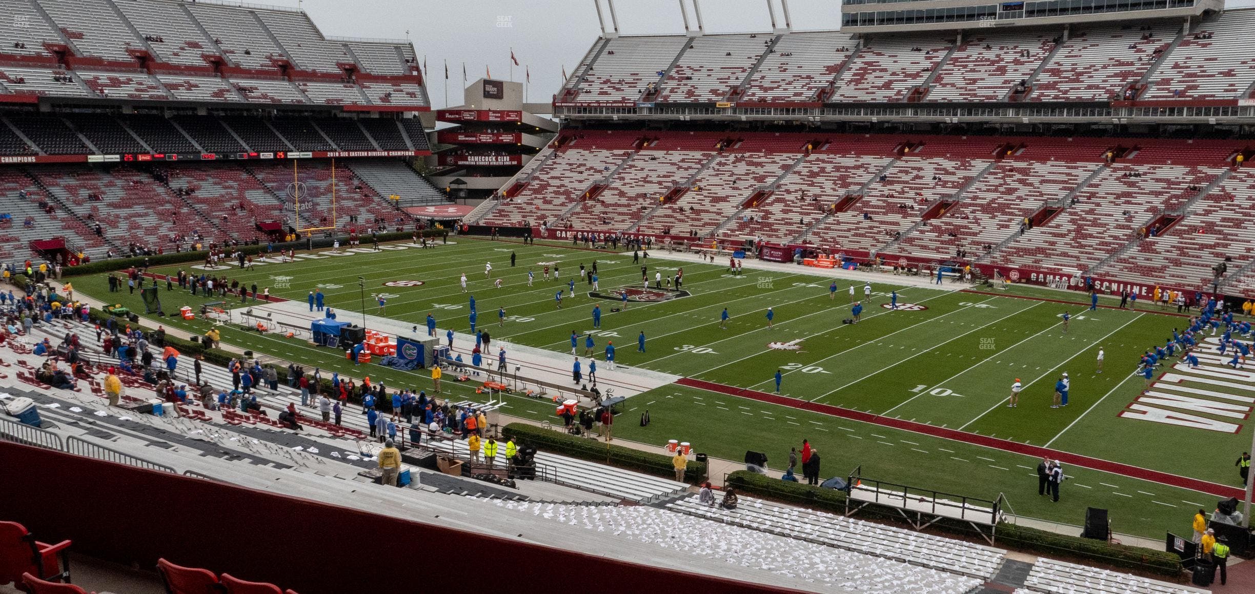 Williams-Brice Stadium - Section 411 Seat View