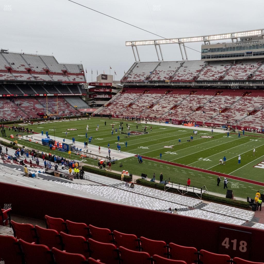 Williams-Brice Stadium - Section 412 Seat View