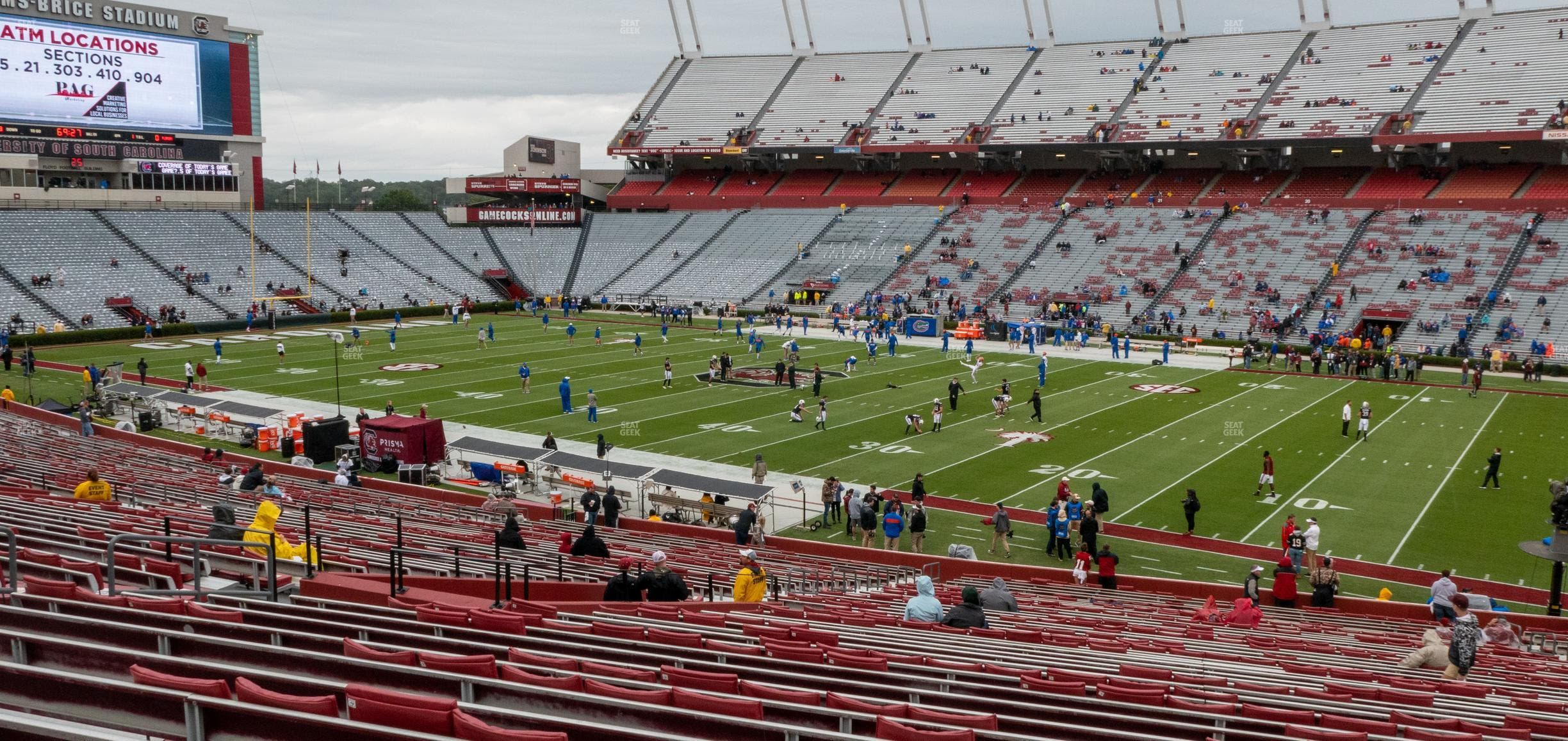 Williams-Brice Stadium - Section 8 Seat View