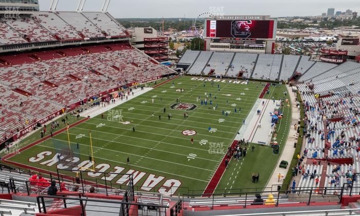 Williams-Brice Stadium - Section 908 Seat View