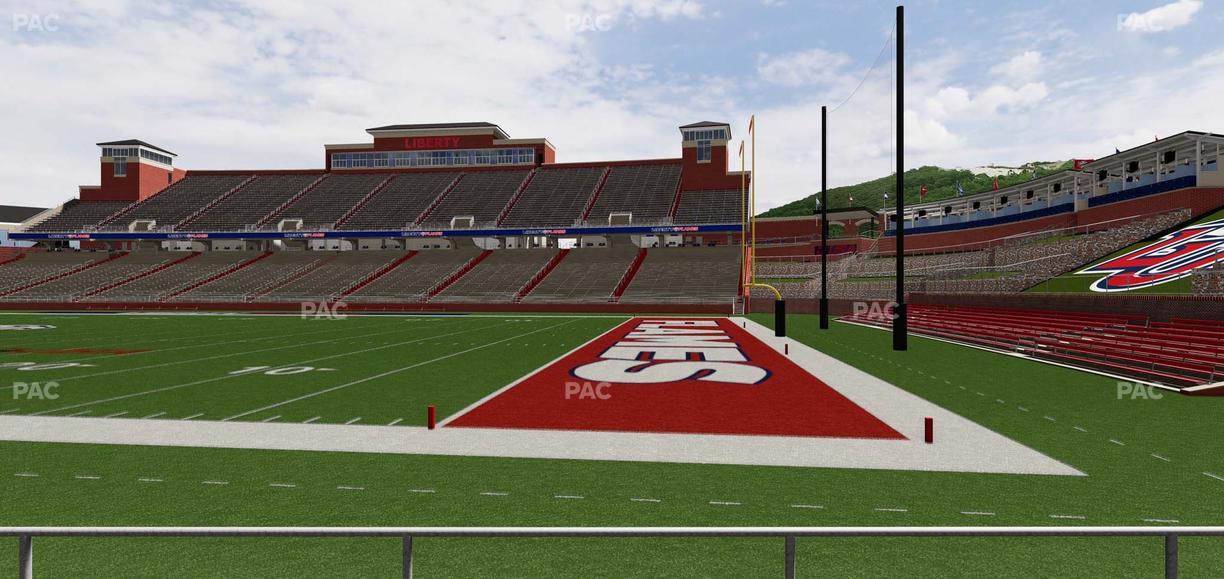 Williams Stadium - Section 101 Seat View