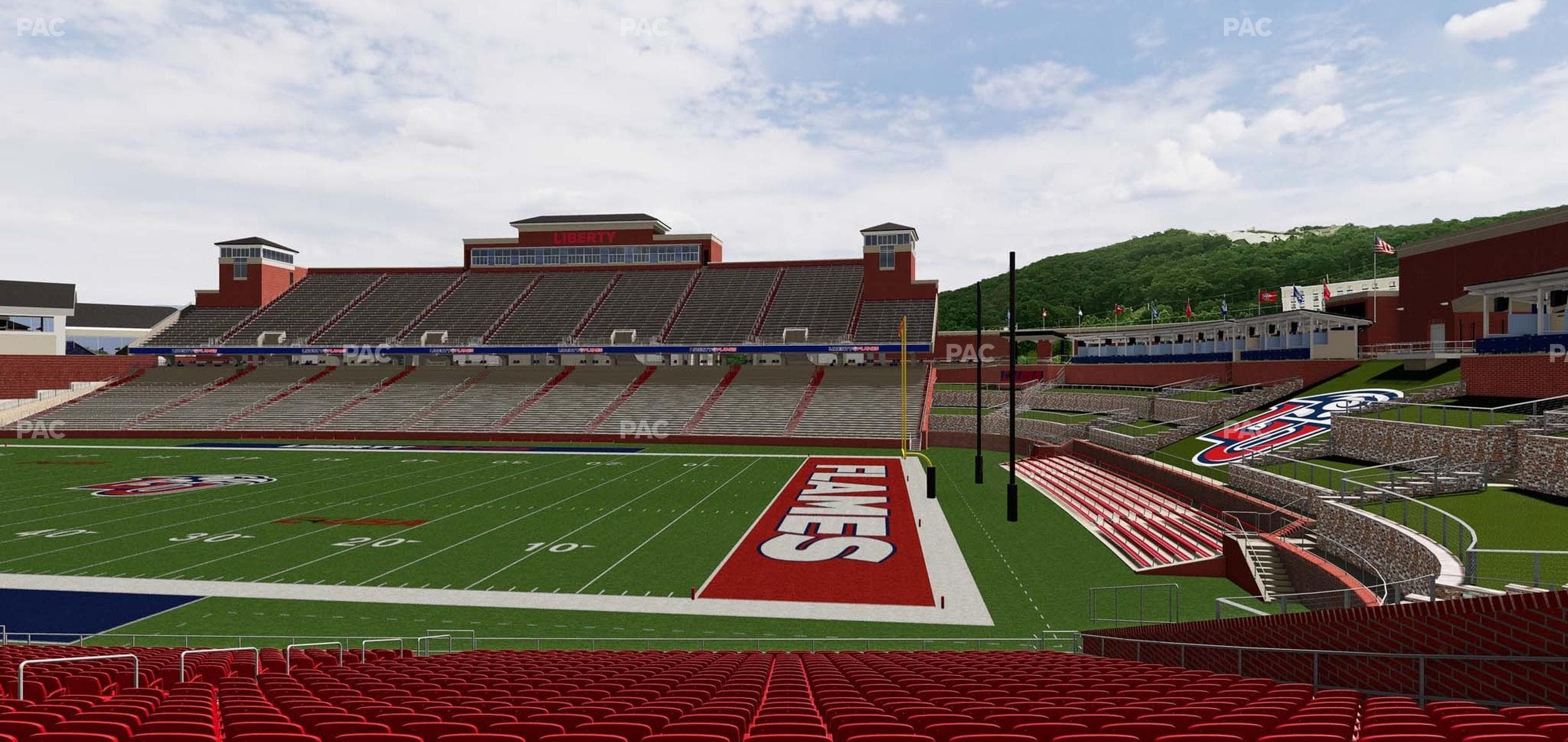 Williams Stadium - Section 101 Seat View