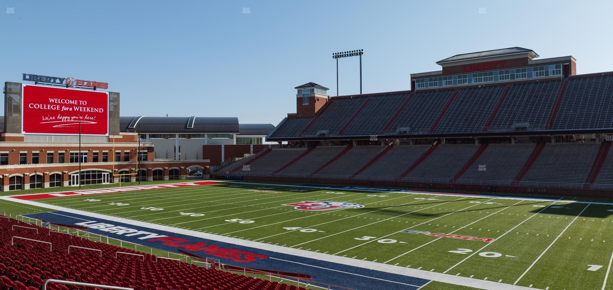 Williams Stadium - Section 102 Seat View