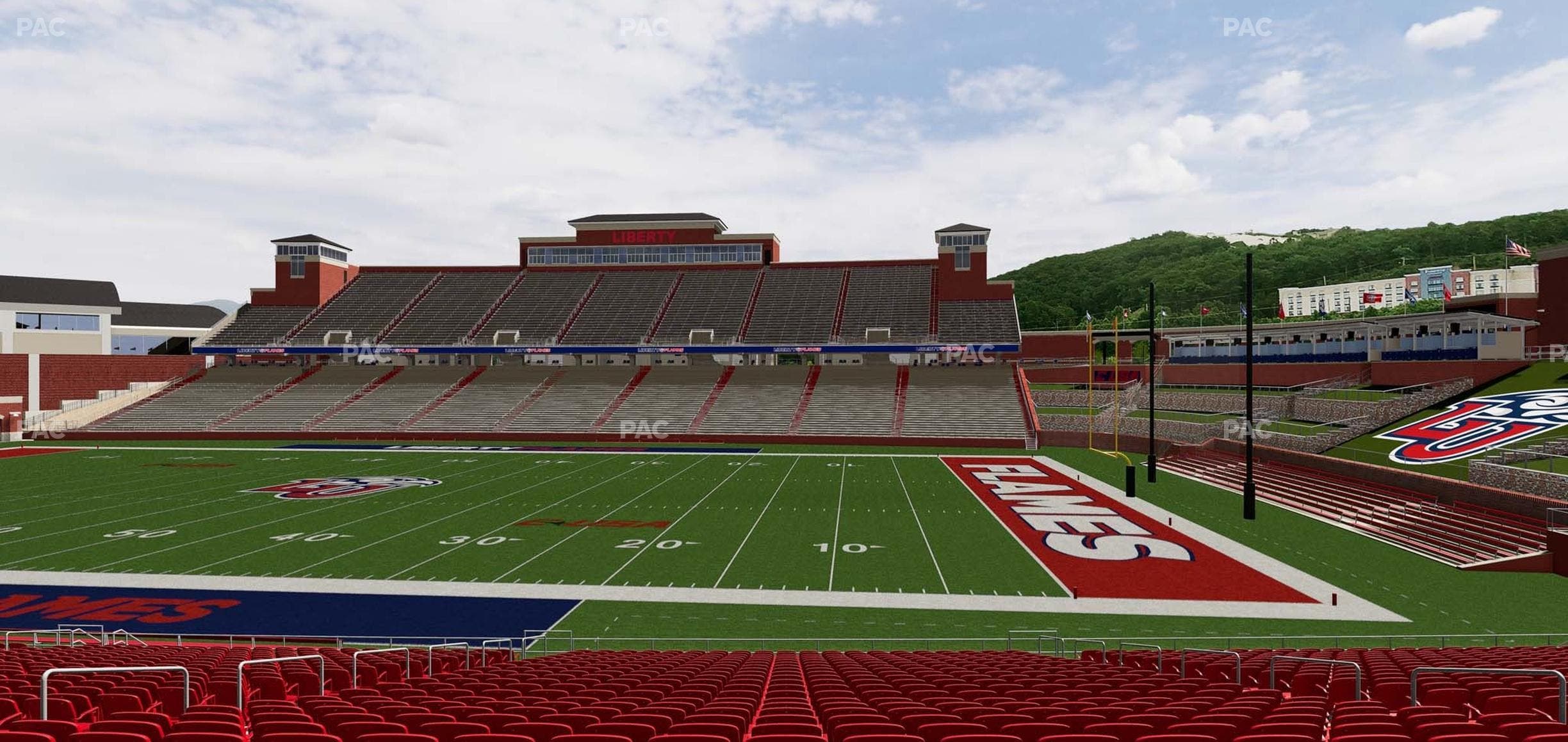 Williams Stadium - Section 102 Seat View