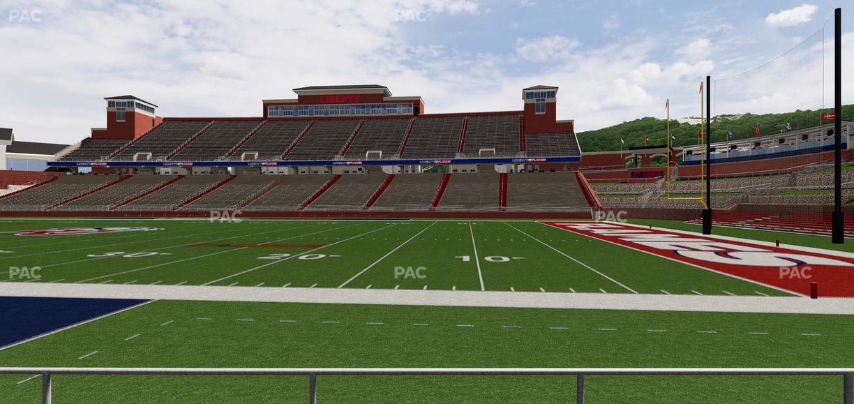 Williams Stadium - Section 102 Seat View
