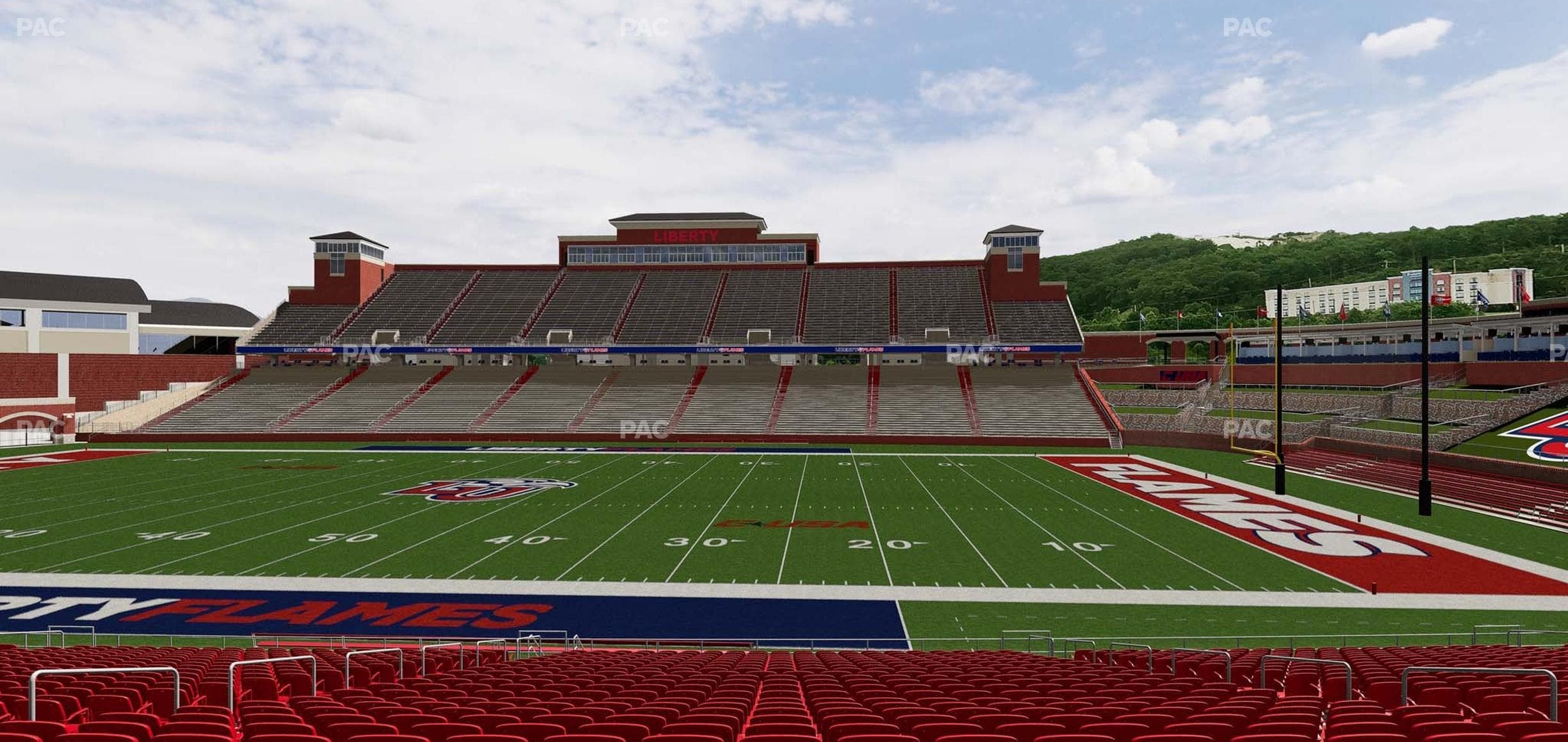 Williams Stadium - Section 103 Seat View