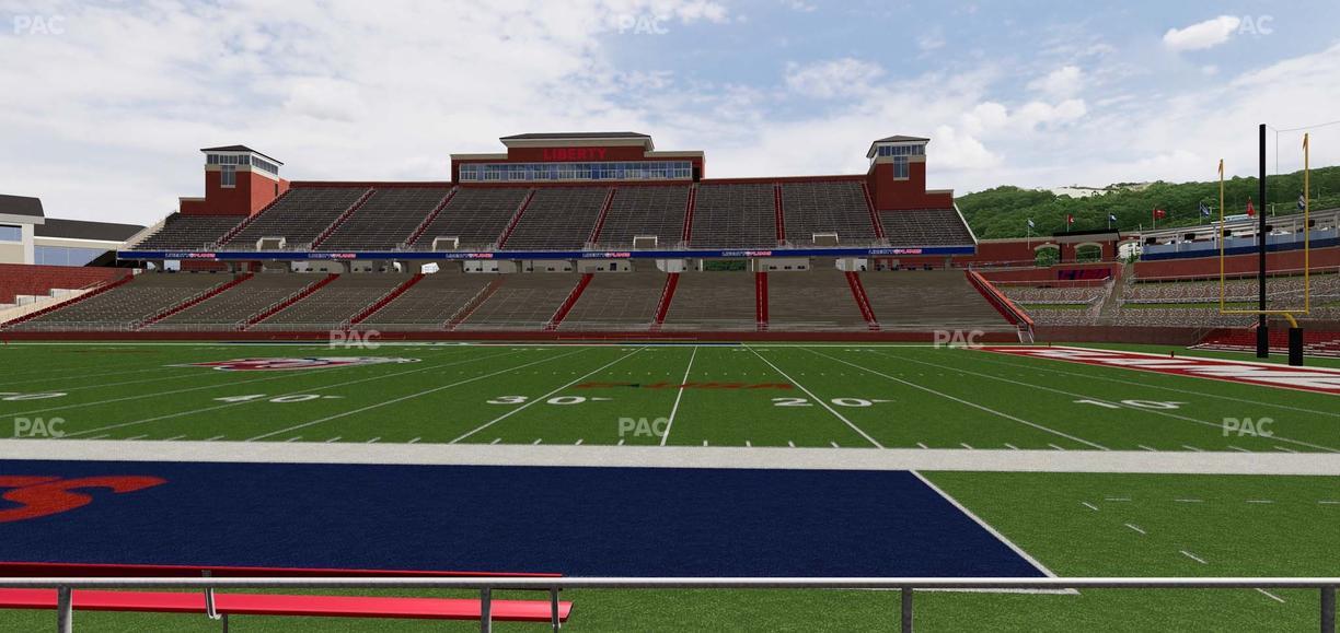 Williams Stadium - Section 103 Seat View