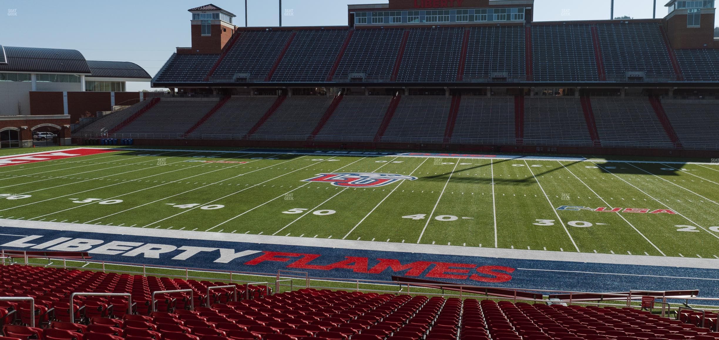 Williams Stadium - Section 104 Seat View