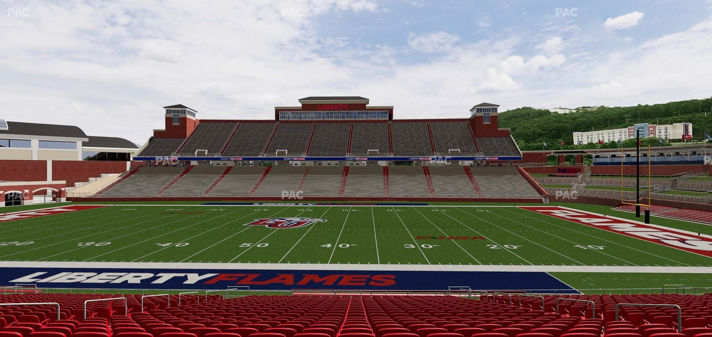 Williams Stadium - Section 104 Seat View