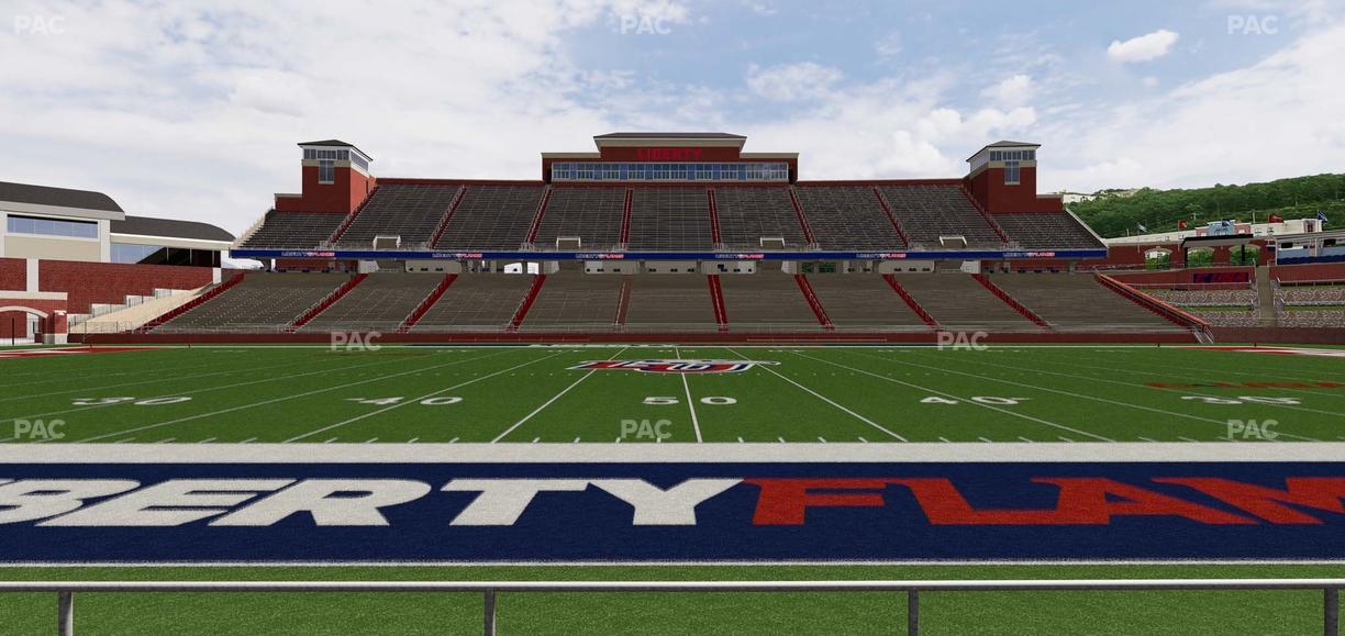 Williams Stadium - Section 105 Seat View