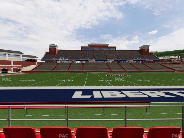 Williams Stadium - Section 106 Seat View