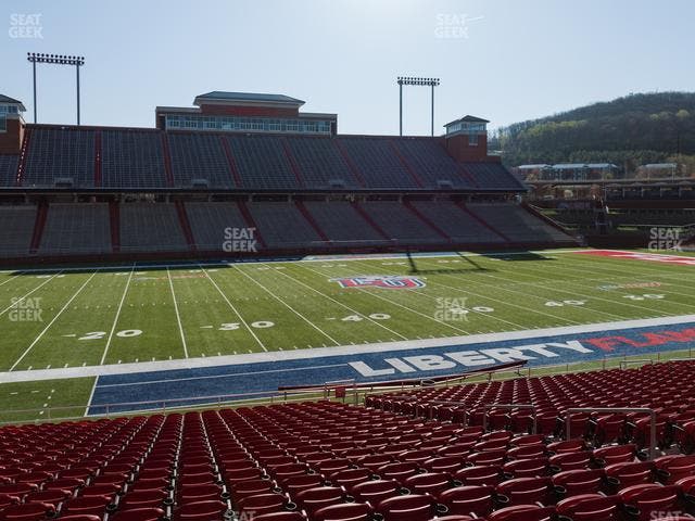 Williams Stadium - Section 107 Seat View