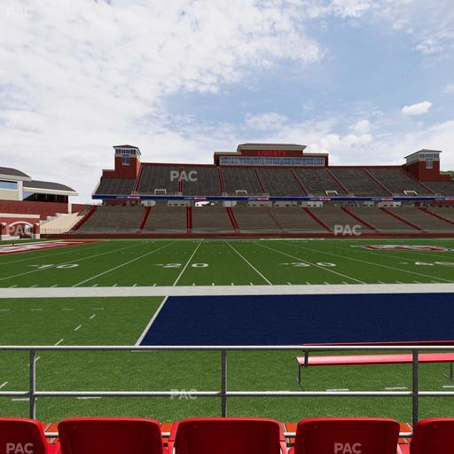 Williams Stadium - Section 107 Seat View