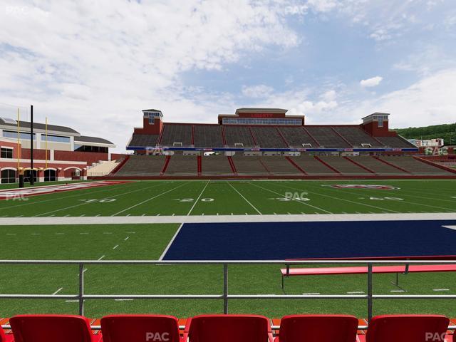 Williams Stadium - Section 107 Seat View