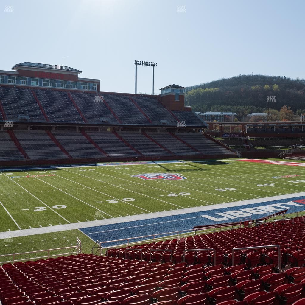 Williams Stadium - Section 108 Seat View