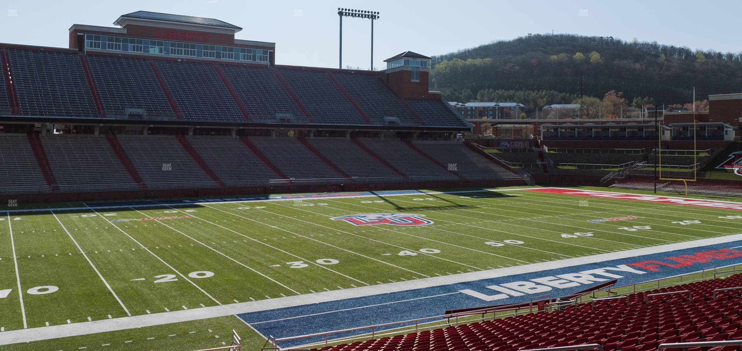 Williams Stadium - Section 108 Seat View