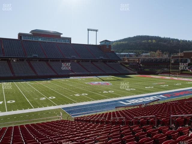 Williams Stadium - Section 108 Seat View