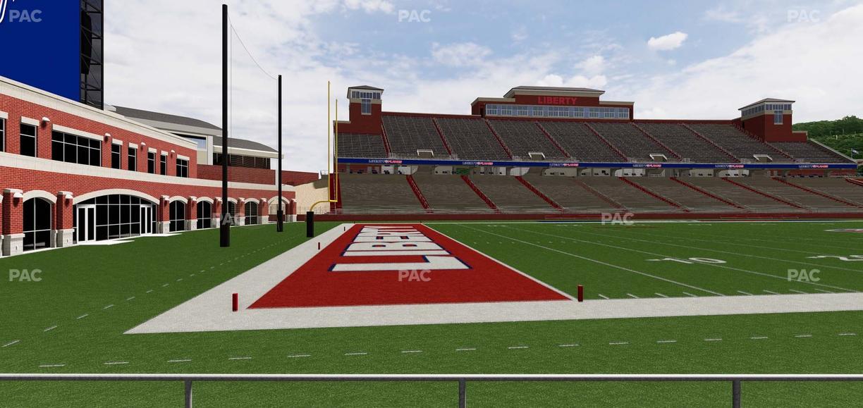 Williams Stadium - Section 109 Seat View