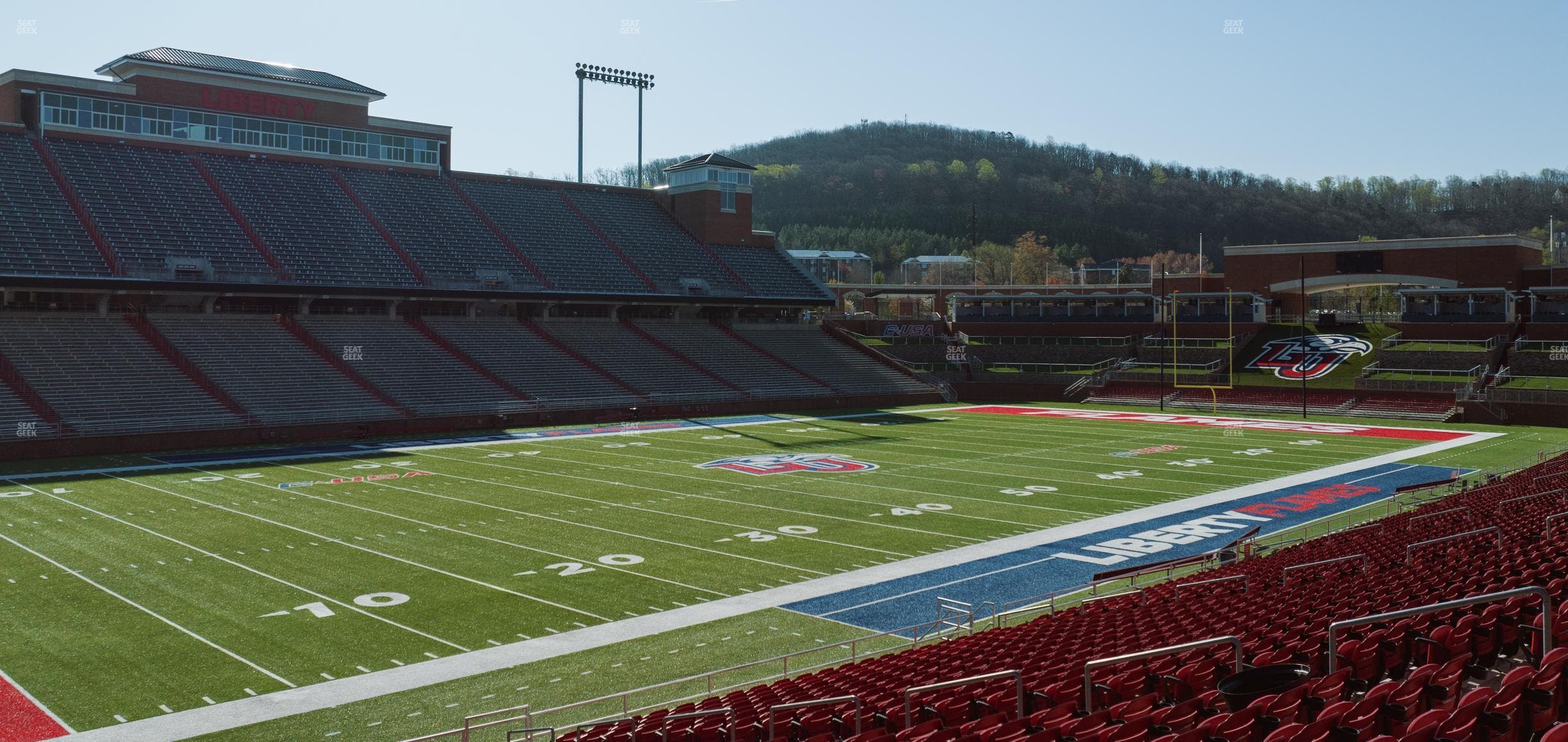 Williams Stadium - Section 109 Seat View
