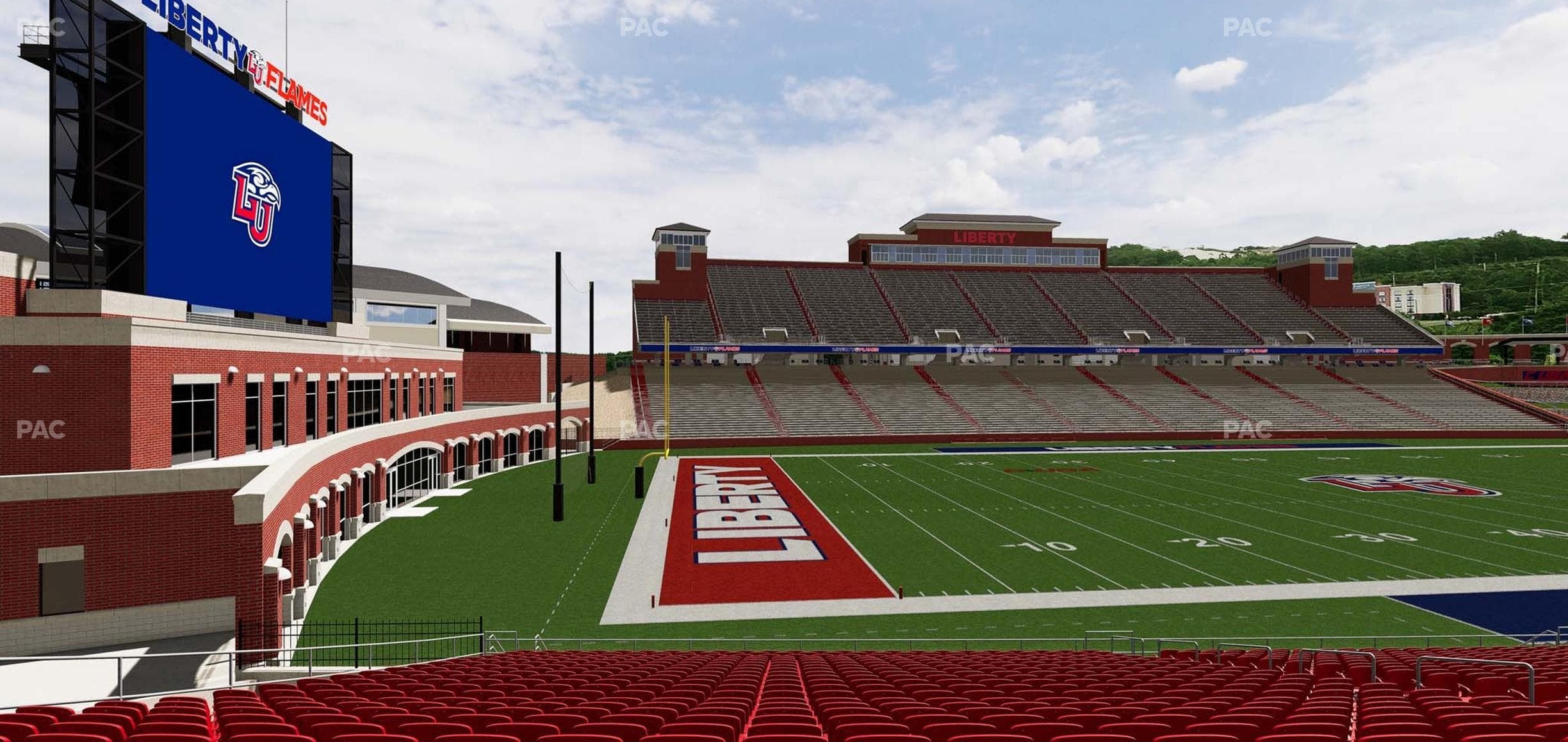 Williams Stadium - Section 109 Seat View